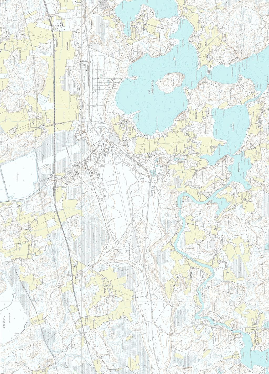 Pohjakartat Maanmittauslaitoksen aineistoa 03/2013 Pohjavesialuerajat SYKE Valkeala, pohjaveden seuranta-asema 1158m³/vrk Mietunsuon mittaukset Geokeskus Oy 1999 500m³/vrk 70m³/vrk HP137,w+66,1 (1.10.
