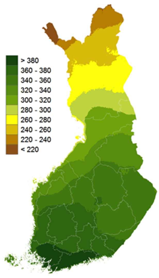 Säätekijöistä Suomessa tärkein kasvua rajoittava tekijä on kasvukauden lämpimyys sekä kuusella Etelä-Suomessa myös kuivuus (Miina 2001).