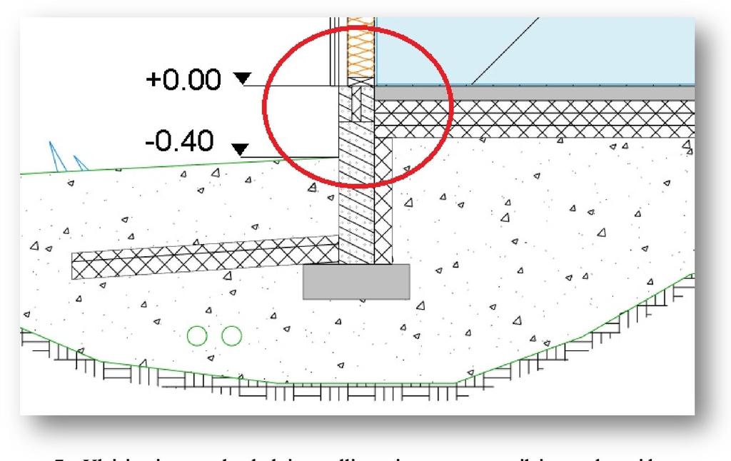 17 helpompi tehdä viivapiirrolla leikkauskuvaan. (lynda.com, Designing a House in Revit Architecture 2012) Kuva 7. Yleisimpiä ongelmakohtia mallintamisessa ovat erilaiset rakenteiden liittymät. 3.