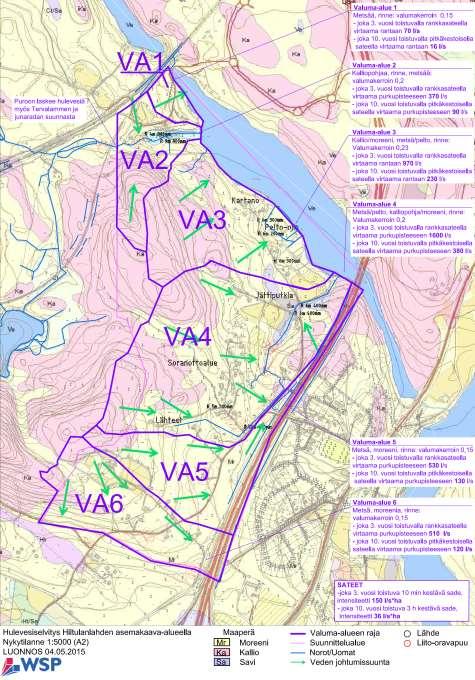 HULEVESISELVITYS / Vamisteuvaihe 1.