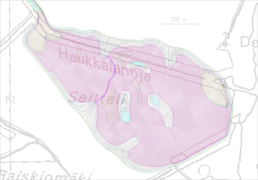 Poistokanava Vedenalainen harjanne