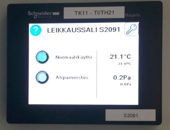 24.2.2017 18 / 21 Yhdellä painalluksella käynnistetään erillispoistoilmanvaihto tunniksi, kahdella painalluksella kahdeksi tunniksi ja niin edelleen aina viiteen tuntiin asti.