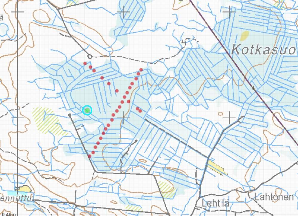 Luvia, Kotkasuo (40194) GTK:n turvevarojen tilinpitoaineisto: Suon pinta-ala: 71 ha Suon kokonaisturvemäärä: 0.68 milj.