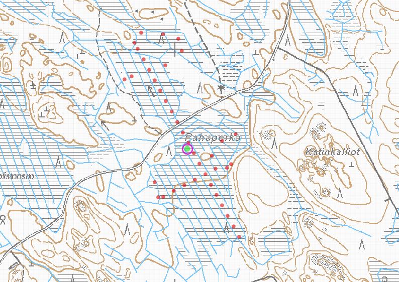 Harjavalta, Pahaperko (31996) GTK:n turvevarojen tilinpitoaineisto: Suon pinta-ala: 33 ha Suon kokonaisturvemäärä: 0.47 milj. suo-m3, turvekerroksen keskipaksuus: 1.