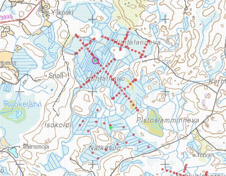 Pomarkku, Huhtainsuo (5219) GTK:n turvevarojen tilinpitoaineisto: Suon pinta-ala: 86 ha Suon kokonaisturvemäärä: 1.26 milj. suo-m3 Turvekerroksen keskipaksuus: 1.