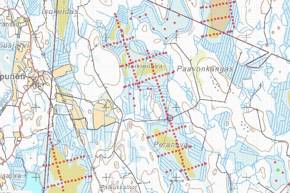 Siikainen, Peräneva (15684) (Heikinneva) GTK:n turvevarojen tilinpitoaineisto: Suon pinta-ala: 191 ha Suon kokonaisturvemäärä: 4.06 milj. suo-m3 Turvekerroksen keskipaksuus: 2.