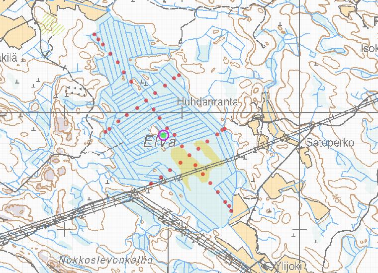 Ulvila, Elvansuo (85) GTK:n turvevarojen tilinpitoaineisto: Suon pinta-ala: 129 ha Suon kokonaisturvemäärä: 2.08 milj. suo-m3 Turvekerroksen keskipaksuus: 1.