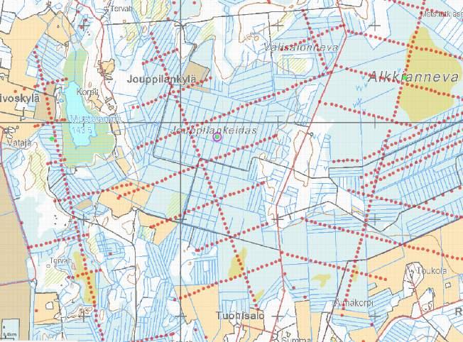 Karvia, Jouppilankeidas (21144) GTK:n turvevarojen tilinpitoaineisto: Suon pinta-ala: 424 ha Suon kokonaisturvemäärä: 8.85 milj. suo-m3 Turvekerroksen keskipaksuus: 2.