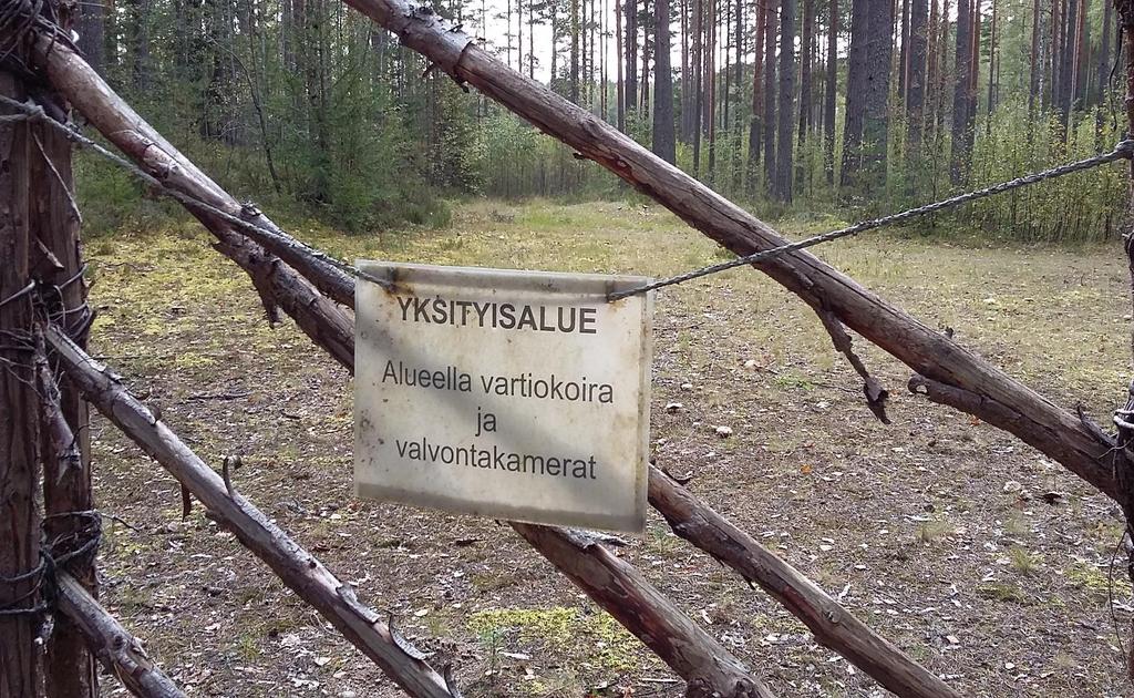 Jokamiehenoikeudella kulkeva vastaa omasta turvallisuudestaan.