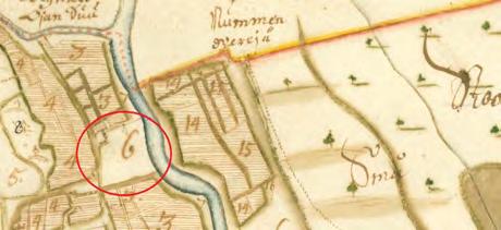 13 Kuva 2. Tiluskartta vuodelta 1696. Ylimpänä Nuoranteen entinen kylätontti, keskellä Isovahe ja alhaalla Vähävahe. (Kartta: Isovahe eli Nuoranto; Tiluskartta selityksineen 1696.