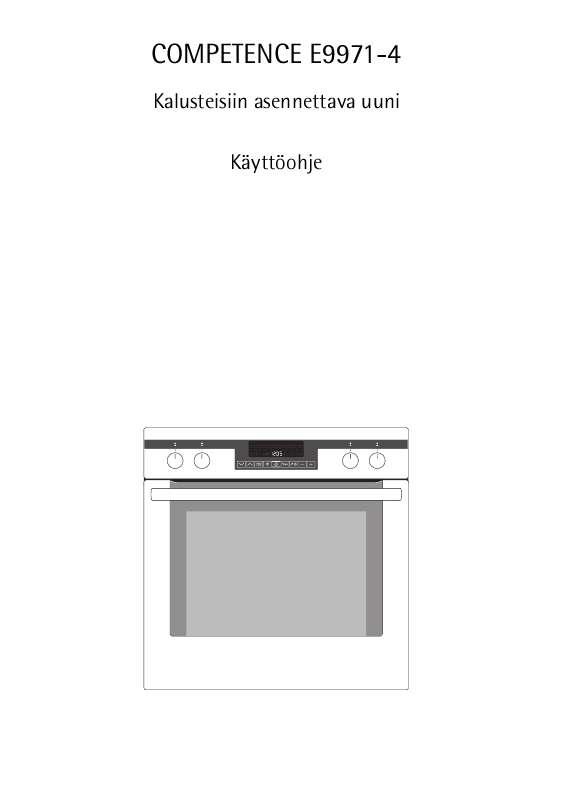 Löydät kysymyksiisi vastaukset käyttöoppaasta ( tiedot, ohjearvot, turvallisuusohjeet,