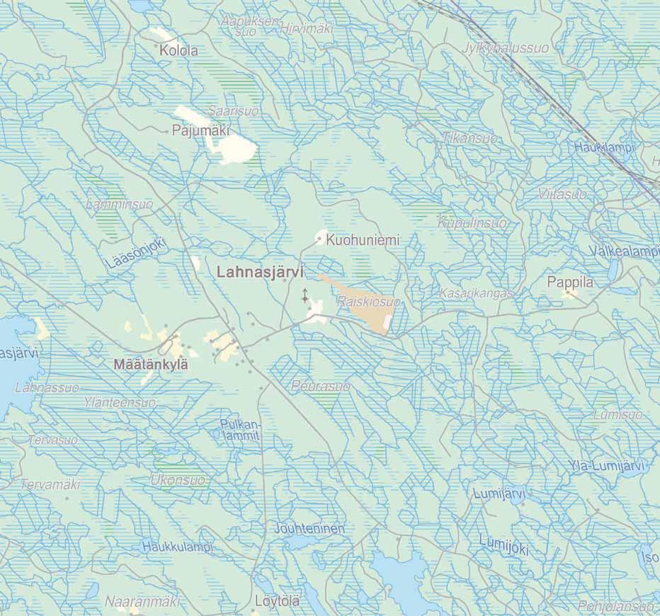 Pohjavesiputki Talousvesikaivo Pohjakartta:
