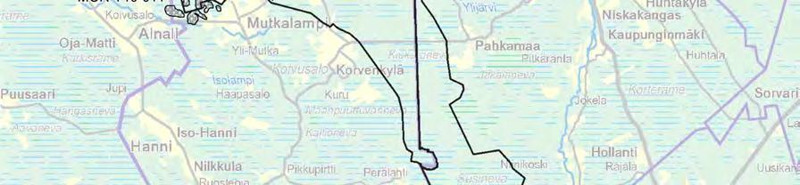 3,75 3,5 kumpumoreeni 2 246 2,25 4 3,75 kumpumoreeni 4 81 3 3,5 3,75 Nimi Kunta Muodostumatyyppi Arvoluok ka Pintaala ha Geologiapisteet Biologiapisteet Kuva 99.