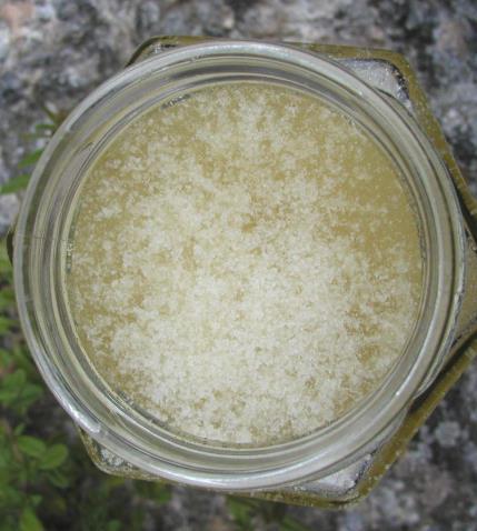 content, air in honey Risk is much lower with finely