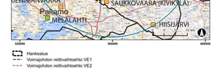 Maakunnallisesti arvokkaiksi maisema-alueiksi on 35 kilometrin säteellä ehdotettu seuraavia kohteita (kuva 4-10): Latvan kylä, noin yhdeksän kilometriä hankealueesta länteen Karhulankylän