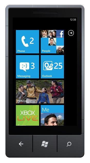 11 Kuva 1. Windows Phone 7-käyttöjärjestelmä (Oram, 2010) Seuraava versio, Windows Phone 7.5, mikä tunnetaan työnimikkeellä Mango, julkaistiin heinäkuussa 2011.
