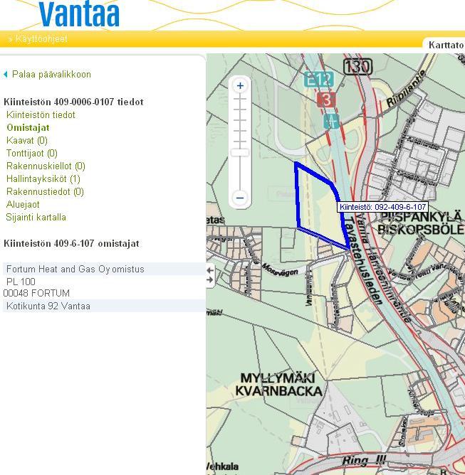 40 Kuva 27. Kiinteistön sijainti.