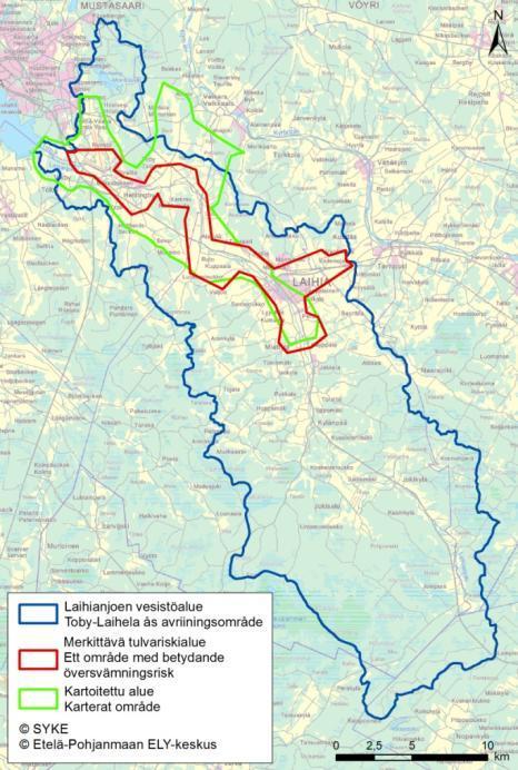 Tulvariskikartoitusraportti iite 6 1. Johdanto aihianjoki sijaitsee Pohjanmaan maakunnassa, ja virtaa pääosin aihian, Mustasaaren ja Vaasan kuntien alueella (kuvat 1 ja 2).