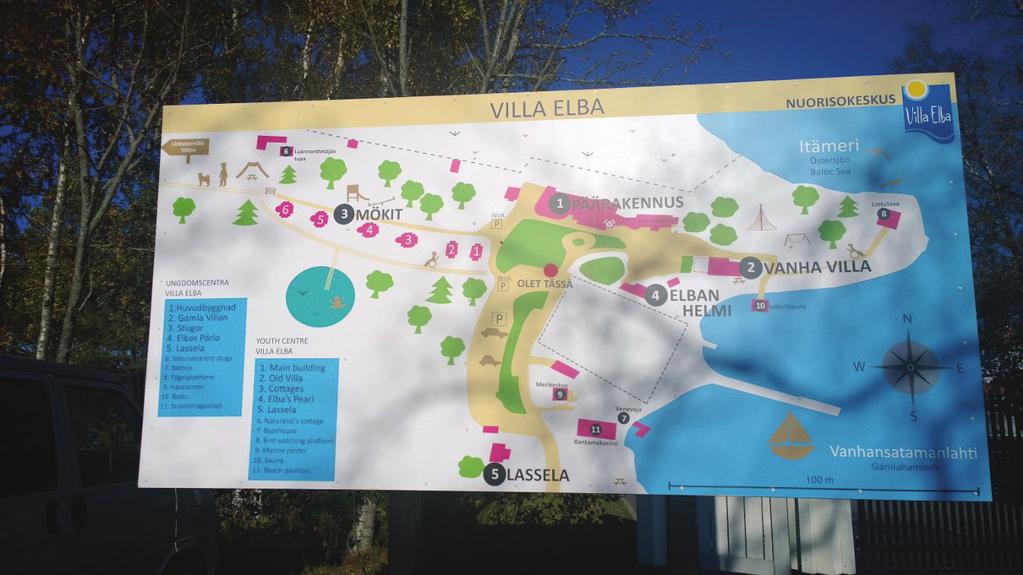 2. Yleistä Villa Elba on 1991 vuonna perustettu Nuorisokeskus ja kertomusvuonna vietettiin siis 25:s vuosijuhla. Sannanranta on kuitenkin perinteikäs huvila-alue 1860 luvulta saakka.
