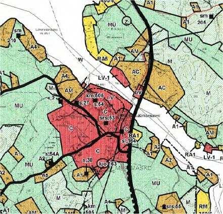 Yleiskaava Naantalin kaupunki Osallistumis- ja arviointisuunnitelma sivu 3 (6) Merimaskun yleiskaava Suunnittelualueella on voimassa oikeusvaikutteinen Merimaskun yleiskaava, joka on tullut