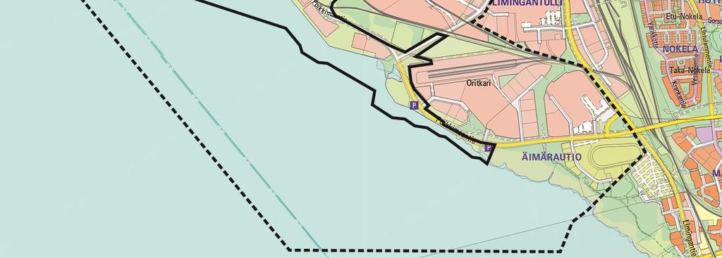 Haukiputaan edustan saarilla sijaitsee lähinnä kalastajamökkejä.