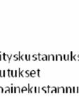 kuljetuskustannuksista