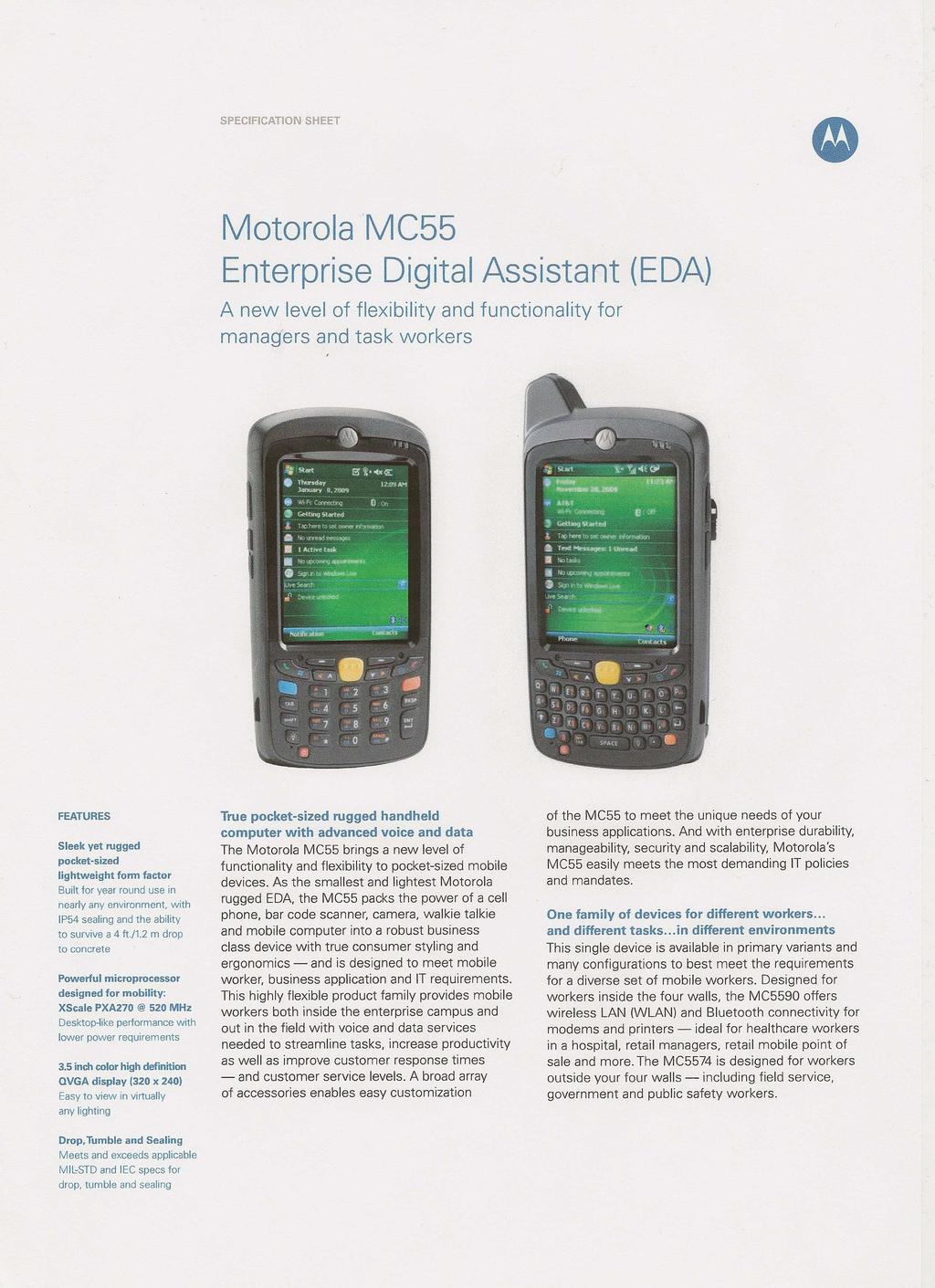 MOTOROLA MC55