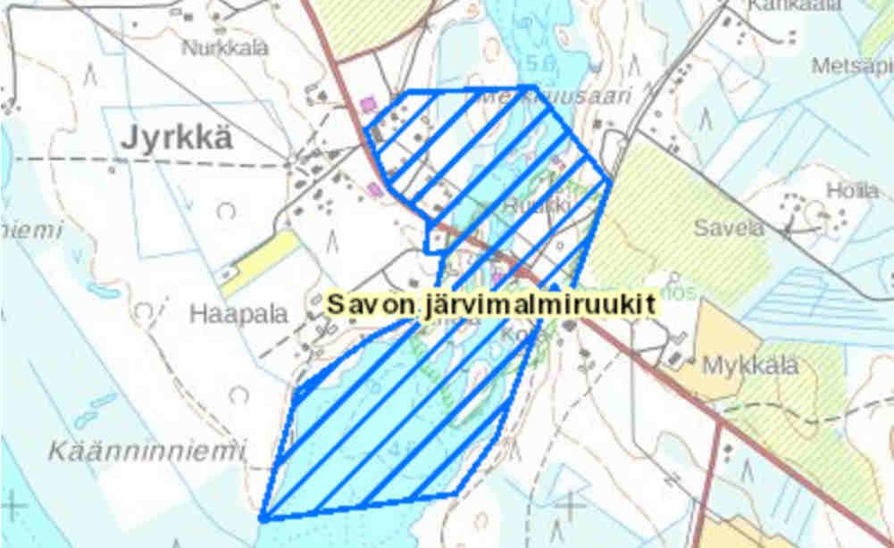 Maankäytönsuunnittelu SONKAJÄRVI Jyrkän ranta-asemakaava Jyrkkäkosken 1831 perustettu rautaruukki sijaitsee Kiltuanjärven ja Haapajärven välisessä koskipaikassa.