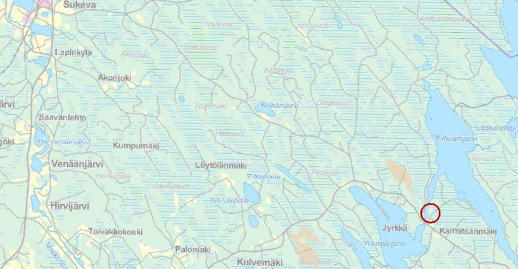 SONKAJÄRVI Jyrkän ranta-asemakaava Maankäytönsuunnittelu 1 Perus- ja tunnistetiedot 1.1 Kaavan nimi ja tavoite 1.