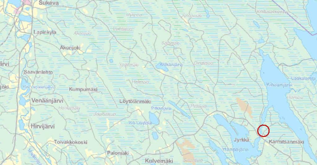 SONKAJÄRVI Jyrkän ranta-asemakaava Maankäytönsuunnittelu 1 Perus- ja tunnistetiedot 1.1 Kaavan nimi ja tavoite 1.