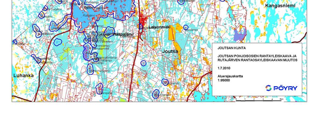 Nurmijärvi Rutajärvi Valkea Kuorejärvi Alimmainen Ruuhilampi Iso Jouhtjärvi Kivijärvi, itä Orilampi Rutajärvi Valkeajärvi Erijärvet Iso Kuorejärvi Kivijärvi, länsi Partinlampi Saarijärvi Valkeinen