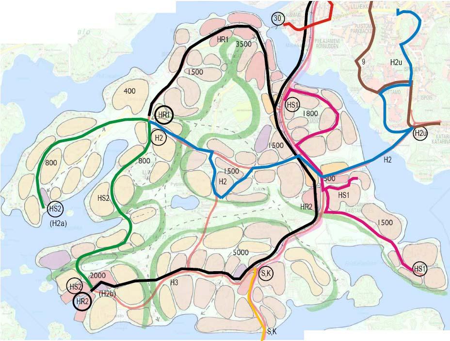 35 Pikaraitiotie Hirvensaloon 1. Pikaraitiotie ja maankäyttö Ympäristö- ja kaavoituslautakunnan päätöksen 26.