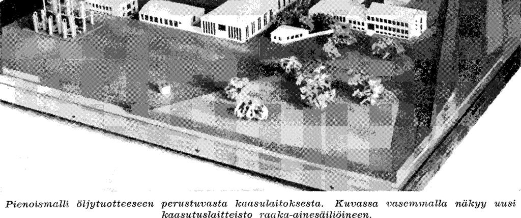 Kaasulaitos pyysi tätä varten Kauppa- ja teollisuusministeriöltä lupaa nestekaasun varastoimiseksi kahdessa 1 200 m 3 :n pallomaisessa säiliössä ja kahdessa pienessä säiliössä sekä tavittavan
