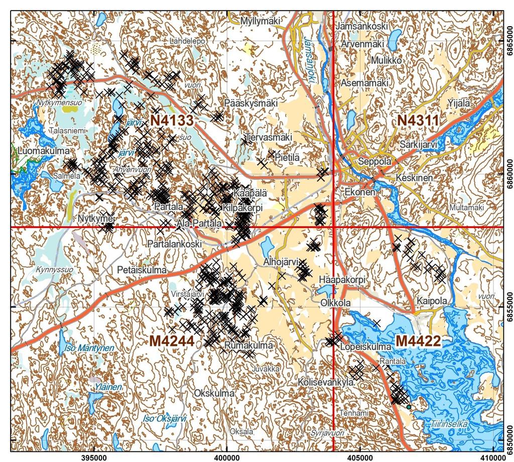 GEOLOGIAN TUTKIMUSKESKUS Arkistoraportti 35/2016 2 31.05.2016 raportin laadintaa. Perjantai aamupäivänä kukin ryhmä piti vielä lyhyen yhteenvedon laatimastaan kartasta ja raportista.