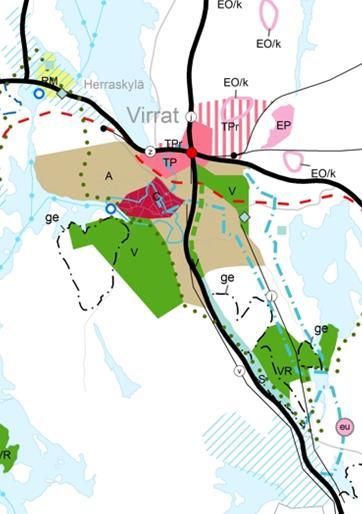 FCG Suunnittelu ja tekniikka Oy Kaavaselostus 14 (83) 3.2.8 Laadittavana oleva Pirkanmaan maakuntakaava 2040 Maakuntavaltuusto päätti kokouksessaan 5.12.