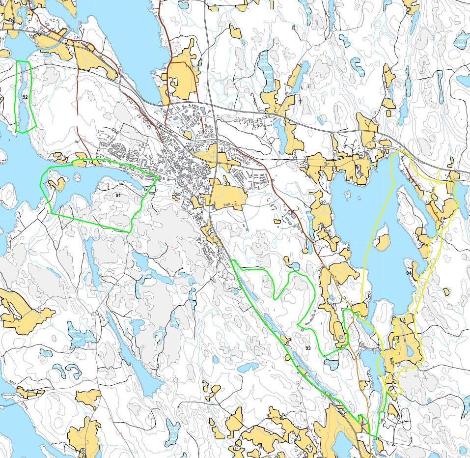 FCG Suunnittelu ja tekniikka Oy Kaavaselostus 30 (83) Asutuksen varhaista sijoittumista ovat ohjailleet vesireitit sekä