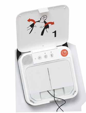 LIFEPAK CR2 -defibrillaattori jossa LIFELINKcentral AED Program Manager Jatkuva elvytys parantaa selviytymisen mahdollisuutta 2 Sydänpysähdystapauksissa tarvitaan painelu-puhalluselvytystä.