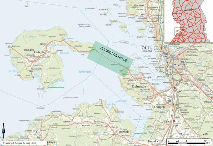 22 Hailuodon liikenneyhteys Hailuoto, Oulunsalo, Ympäristövaikutusten arviointiselostus HANKE I HANKE 1.