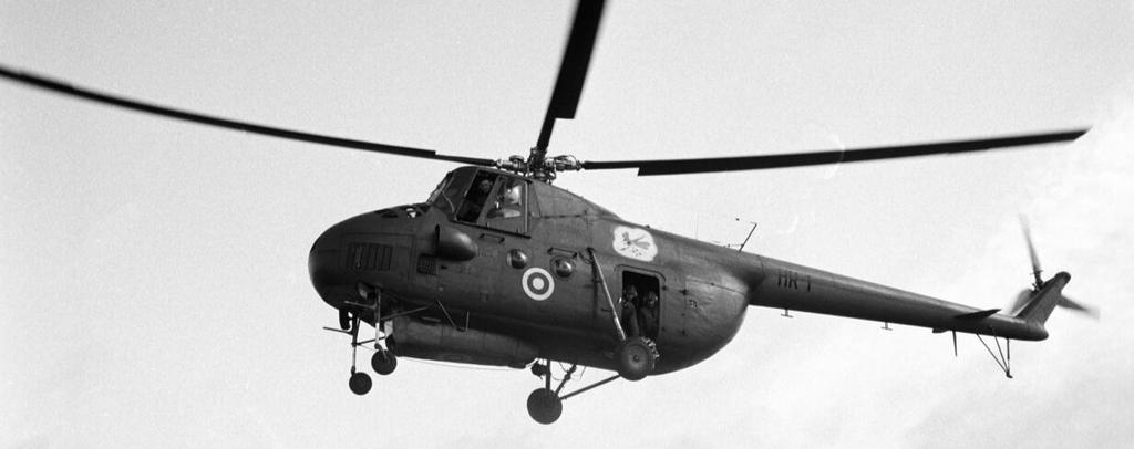 128 LIITE 2 Lisätietoa Mil Mi-4 -helikopterista Ilmavoimien HR-1 -helikopteri. Puolustusvoimat. Mi-4-tyypin kehitystyö Neuvostoliitossa alkoi Korean sodan helikopteritoiminnan seurauksena.