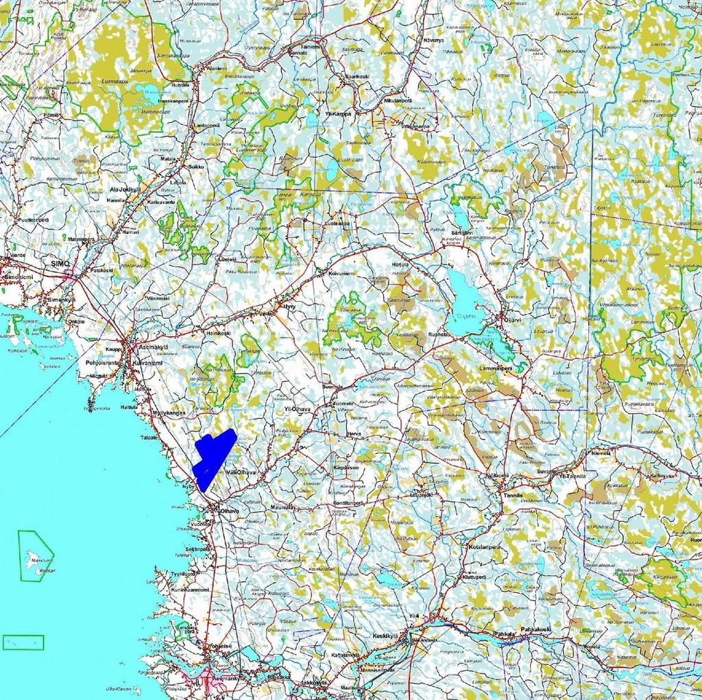 3 1. Perustiedot Inventointialue: Palokankaan tuulivoimapuisto, Iin keskustasta 19 km pohjoiseen Tilaaja: FCG suunnittelu Oy Hankeomistaja: TuuliWatti Oy Inventoinnin laji: osainventointi