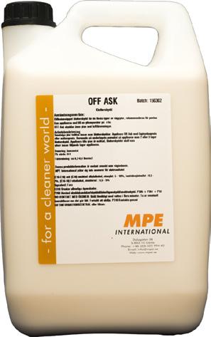 - töhrysuojat - OFF ASK OFF Ask on vahva diffuusioavoin töhrysuoja, joka suojaa pinnan kaikilta tunnetuilta töhryväreiltä ja Tectyl-tuotteilta.