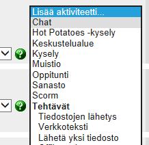 osallistuvien kommentit näkyvät ikkkunassa alekkain ja voidaan