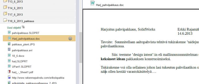 30 Oppimisympäristössä voidaan muokata siellä jo olevaa