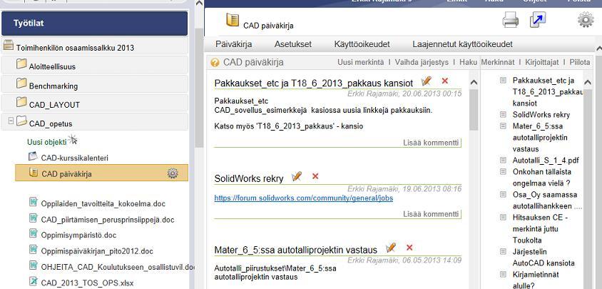33 Päiväkirja on tapa