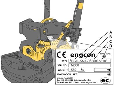 engcon DC2 3 Toimituksen sisällön tarkistus 3.