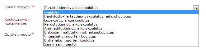 Päijät-Hämeen koulutuskonserni Tuotekori-ohje Sivu 14 / 25