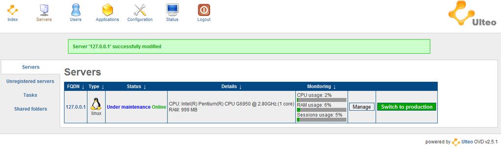 82 Tässä vaiheessa palvelin on saanut yllä olevan kuvan mukaan DHCPpalvelimelta ip-osoitteen, jonka saa näkyviin komennolla ifconfig.