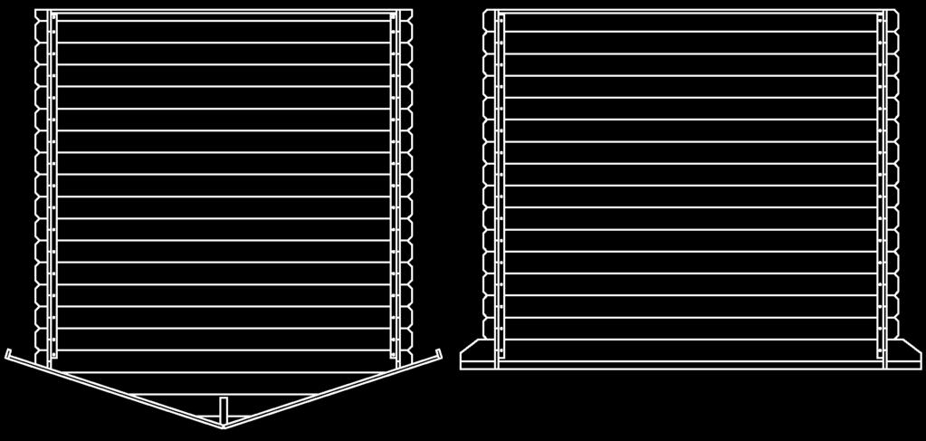 Yleispiirustuksia Lillevilla-mökin pystytyksestä - General drawings of building up Lillevilla Allmänna ritningar för montering av