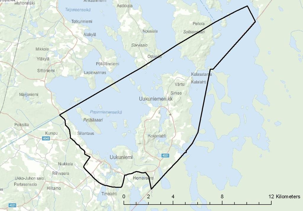 83657 Parikkalan kunta Uukuniemen yleiskaavan muuts Osallistumis- ja arviintisuunnitelma 9.3.0 Osallistumis- ja arviintisuunnitelma n lakisääteinen (MRL 63 ) kaavan laatimiseen liittyvä asiakirja,