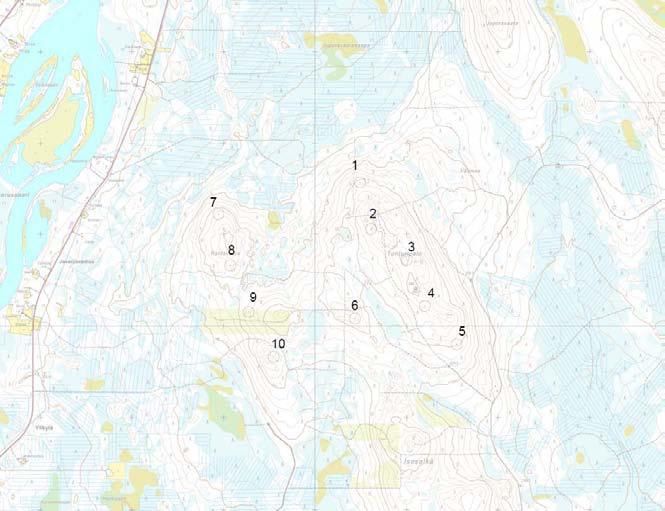 4.3.5 Tunturipalo Tunturipalon tuulivoimapuisto tulisi suunnitelmien mukaan koostumaan kymmenestä 3 MW:n tuulivoimalaitosyksiköstä.